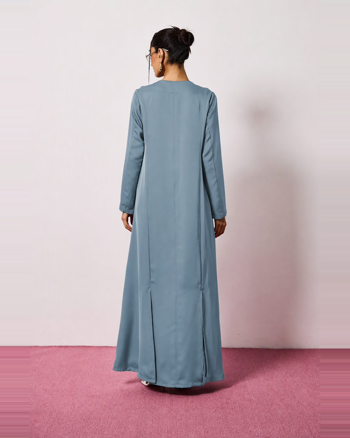 Riva Abaya in Dusty Blue by FILO – view 3