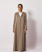 Riva Abaya in Warm Taupe by FILO – view 4
