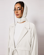 Ayla Abaya in White by FILO – view 5