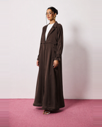 Ayla Abaya in Espresso Brown by FILO – view 2