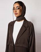 Ayla Abaya in Espresso Brown by FILO – view 5