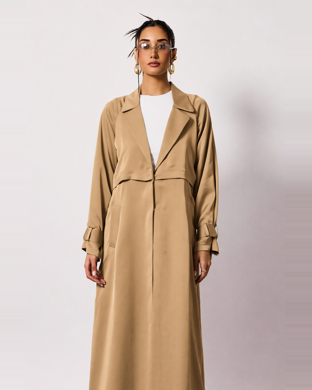 Ayla Abaya in Camel by FILO – view 4