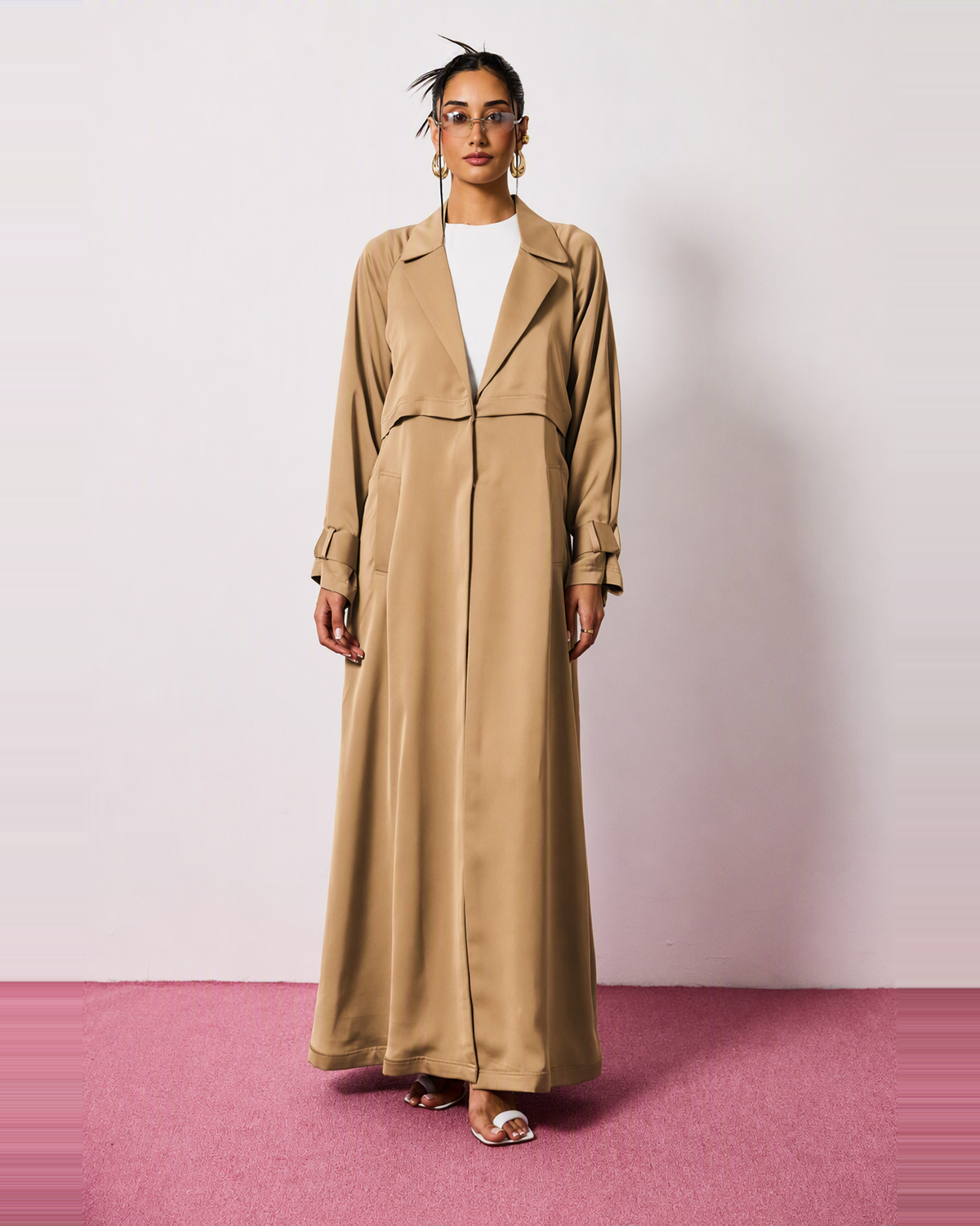 Ayla Abaya in Camel by FILO
