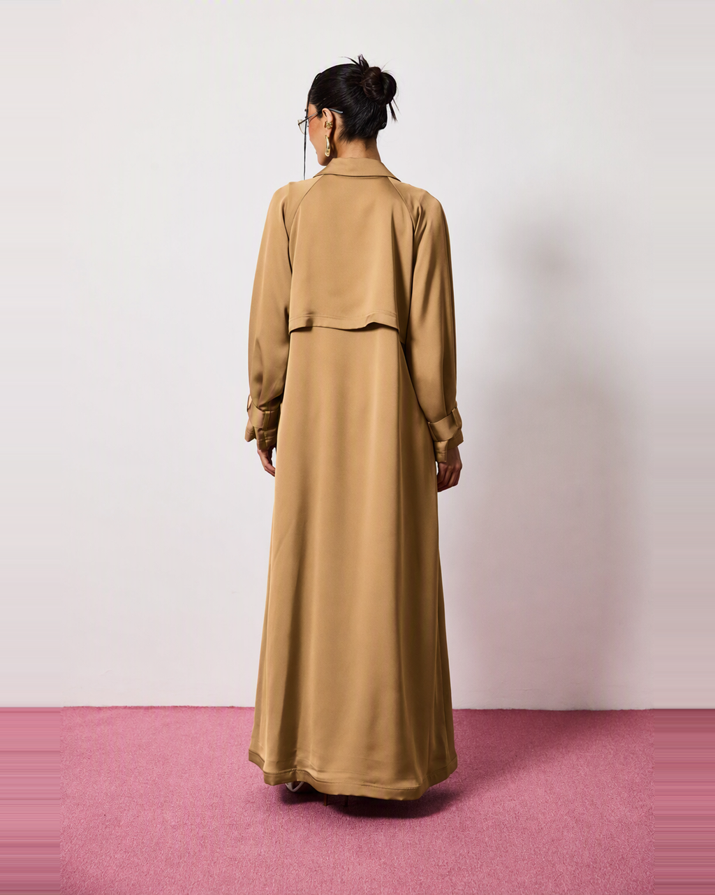 Ayla Abaya in Camel by FILO – view 3
