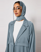 Ayla Abaya in Dusty Blue by FILO – view 5