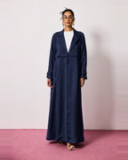 Ayla Abaya in Navy Blue by FILO