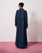 Ayla Abaya in Navy Blue by FILO – view 3
