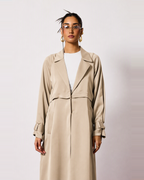 Ayla Abaya in Sand Beige by FILO – view 4