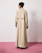 Ayla Abaya in Sand Beige by FILO – view 3