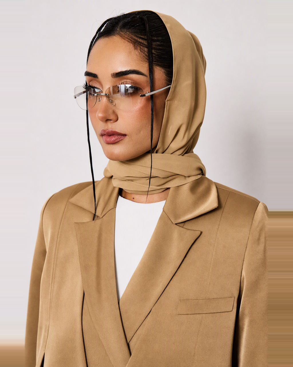 Mira Abaya in Camel by FILO – view 4