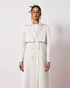 Mira Abaya in White by FILO – view 5