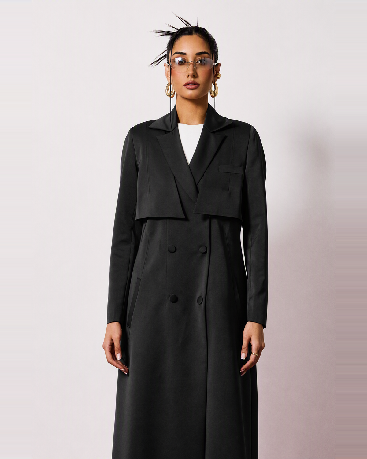 Mira Abaya in Black by FILO – view 4