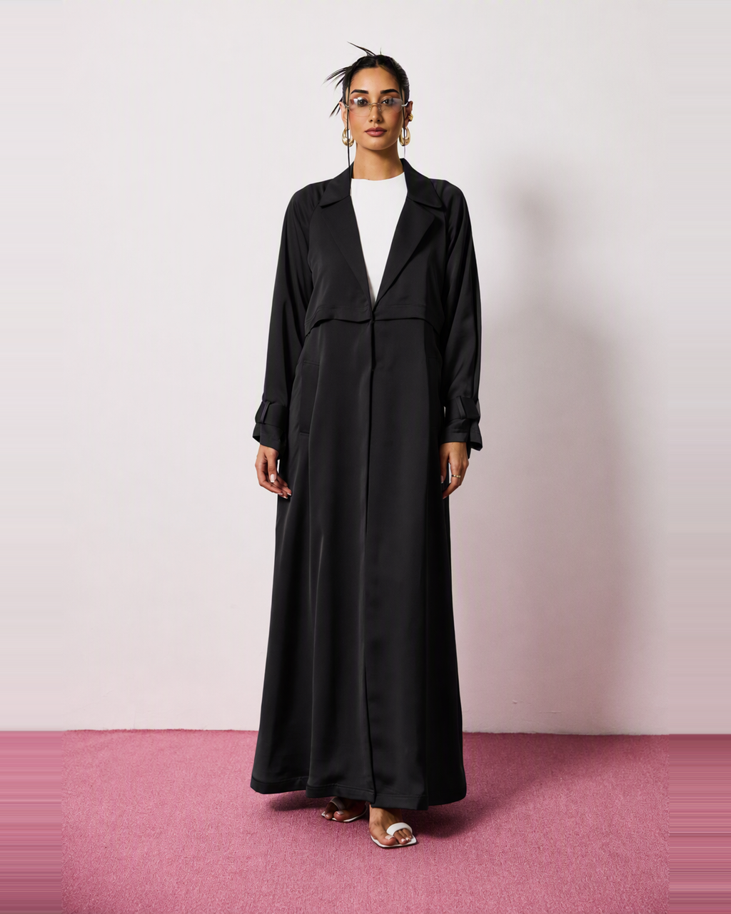 Ayla Abaya in Black by FILO