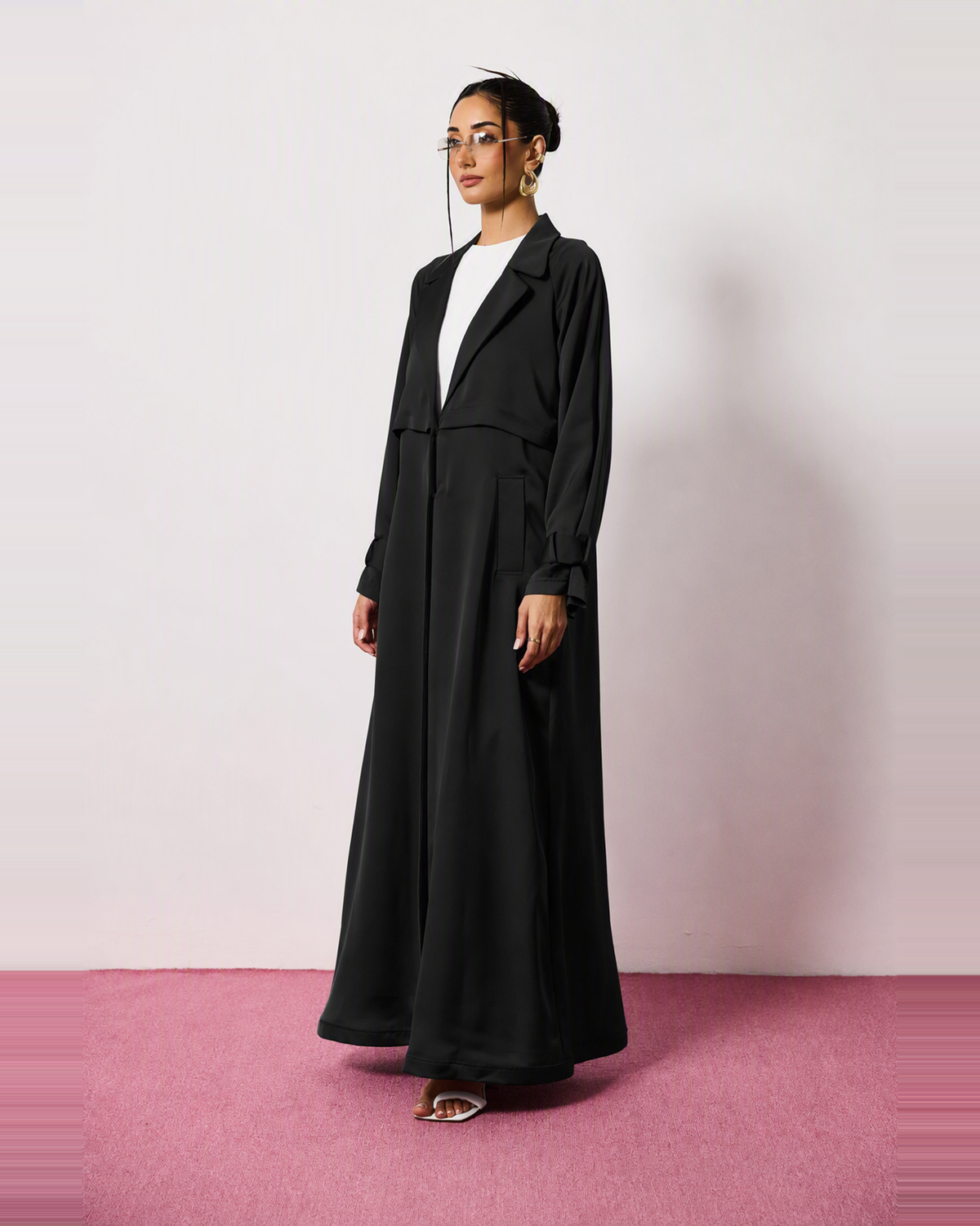 Ayla Abaya in Black by FILO – view 2