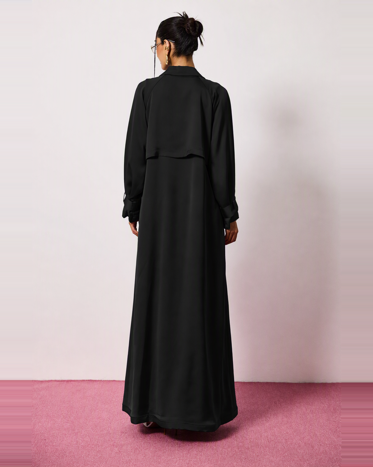 Ayla Abaya in Black by FILO – view 3