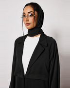 Ayla Abaya in Black by FILO – view 5