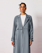 Ayla Abaya in Blue Grey by FILO – view 4