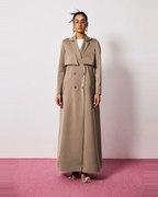 Mira Abaya in Warm Taupe by FILO