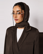 Mira Abaya in Espresso Brown by FILO – view 5