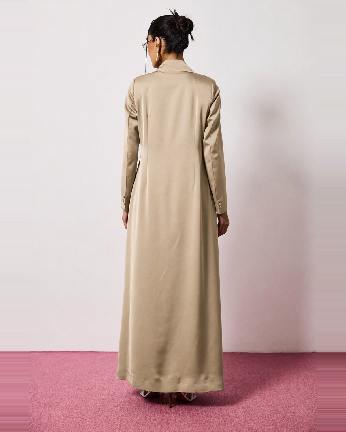 Mira Abaya in Sand Beige by FILO – view 3