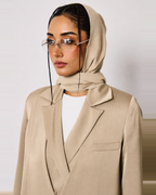Mira Abaya in Sand Beige by FILO – view 5