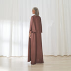 Najma dress in Mauve by FILO, back view