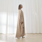 Qamar dress in Champagne by FILO, side view