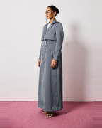 Mira Abaya in Blue Grey by FILO – view 2