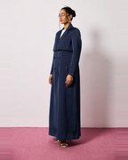 Mira Abaya in Navy Blue by FILO – view 2