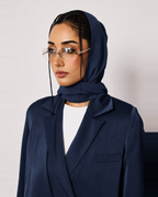 Mira Abaya in Navy Blue by FILO – view 5