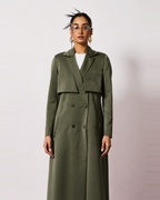 Mira Abaya in Forest Olive by FILO – view 4