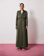 Mira Abaya in Forest Olive by FILO